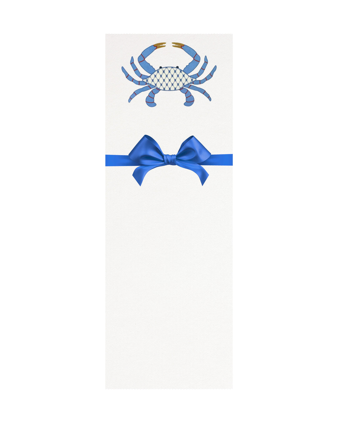 Blue Crab Note List Notebooks & Notepads The French Bee 