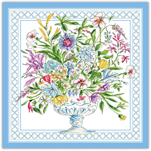 Blue Floral Arrangement Placemats Placemats Rosanne Beck 