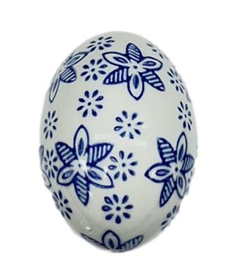 Blue Floral Eggs Easter Decorations RAZ 1 
