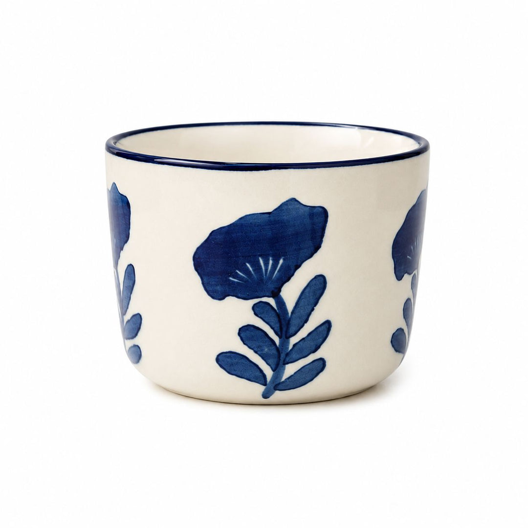 Blue Flower Tidbit Bowls Bowl MudPie 1 