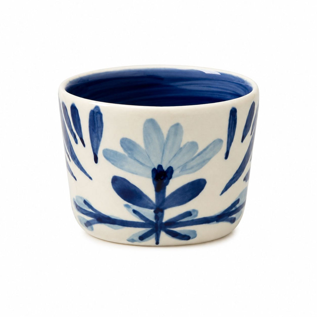Blue Flower Tidbit Bowls Bowl MudPie 4 