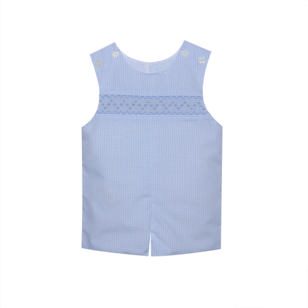 Blue Hayes Smocked Shortall Boy Jon Jon Remember Nguyen 