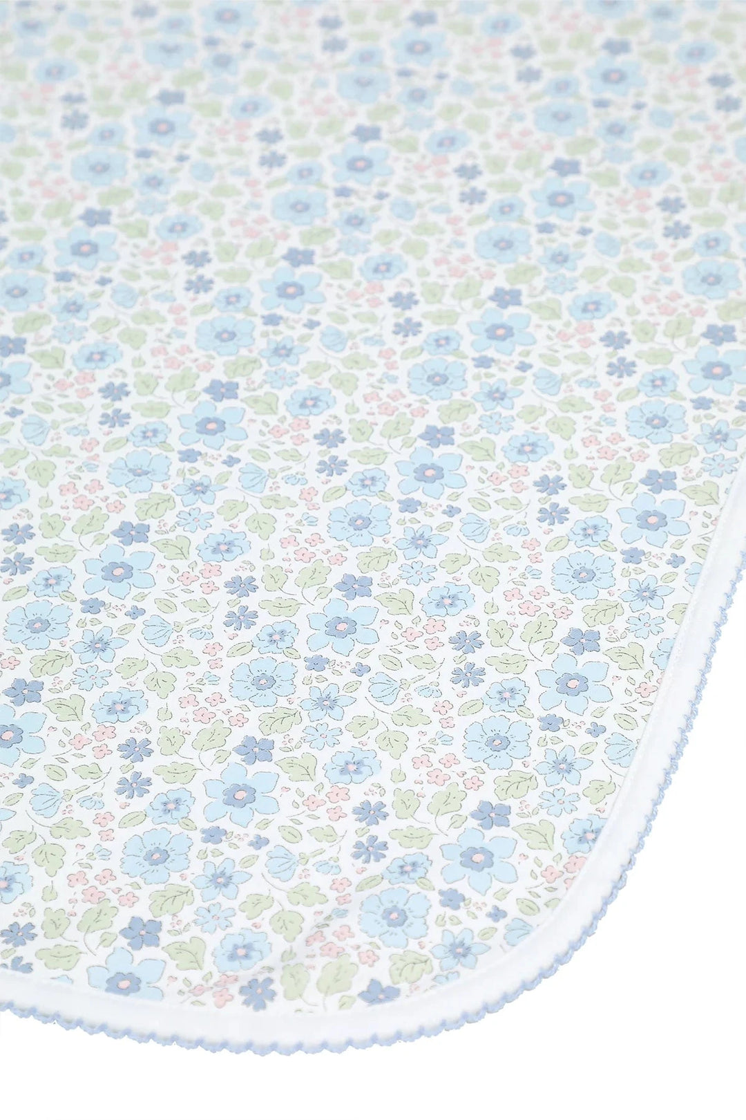 Blue Meadow Blanket Baby Blanket Nella Pima 
