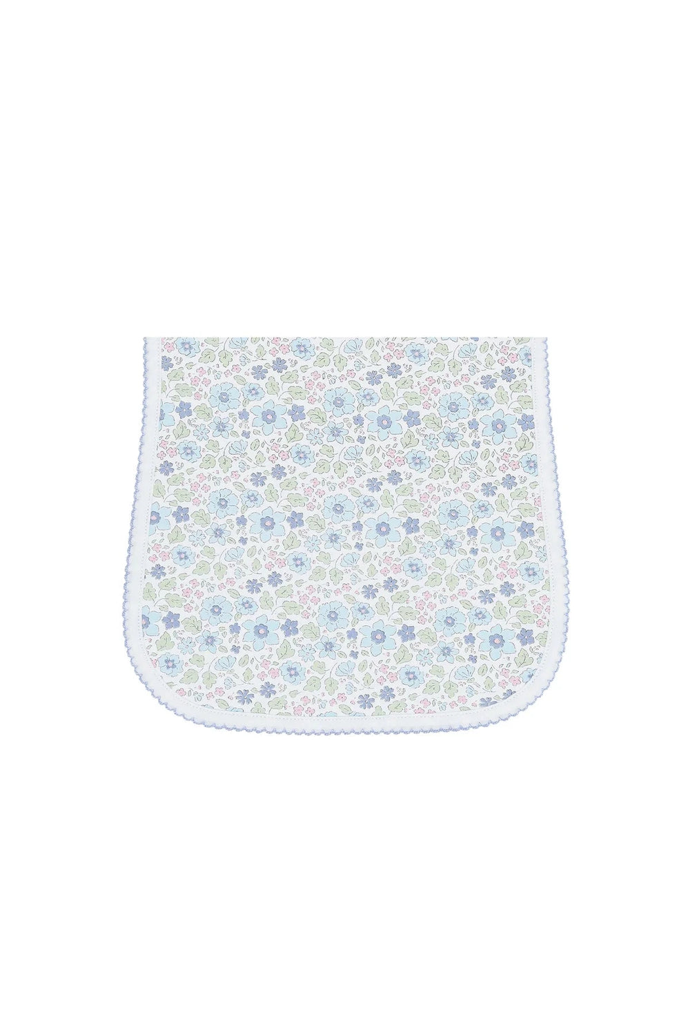Blue Meadow Burp Cloth Burp Cloths Nella Pima 