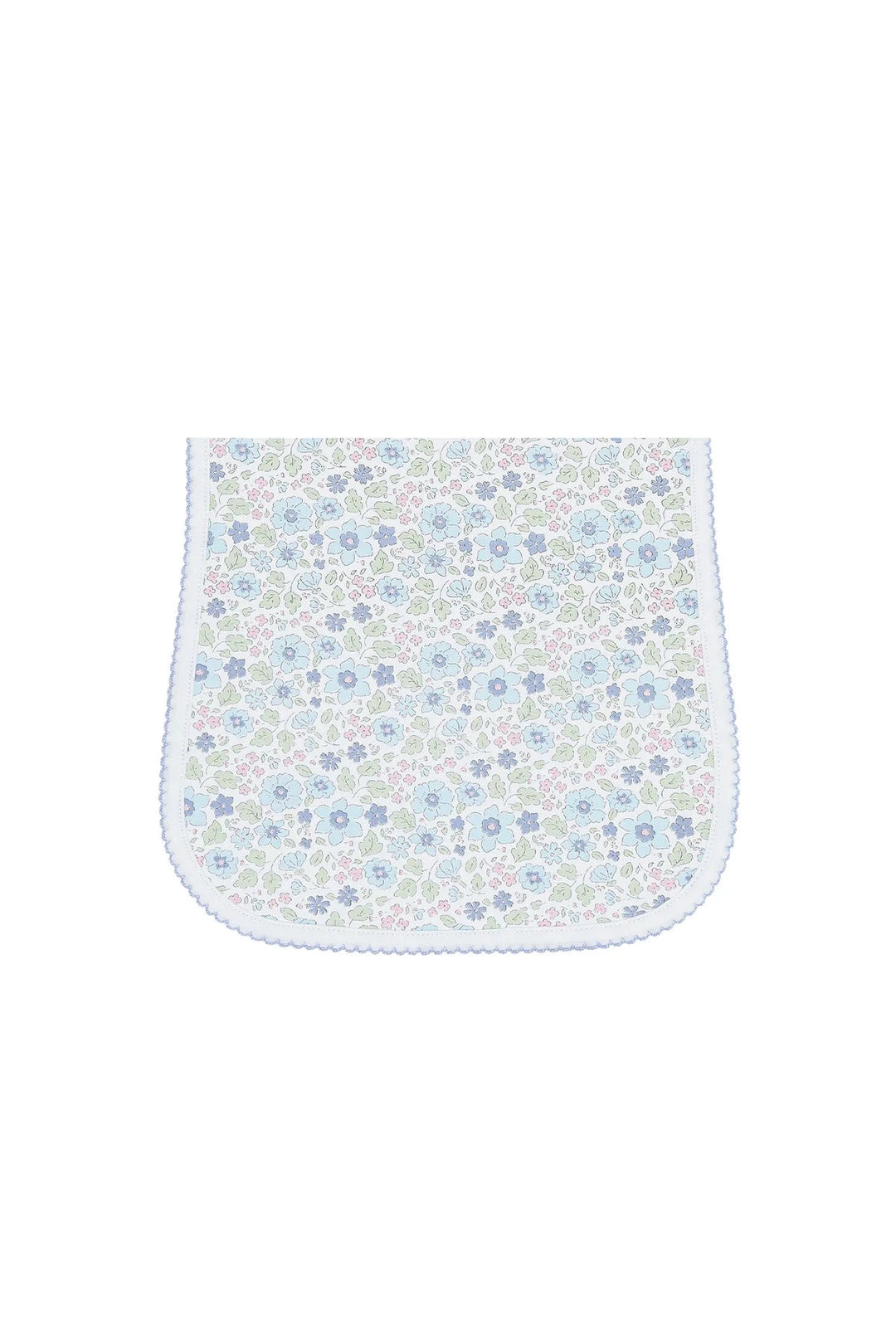 Blue Meadow Burp Cloth Burp Cloths Nella Pima 