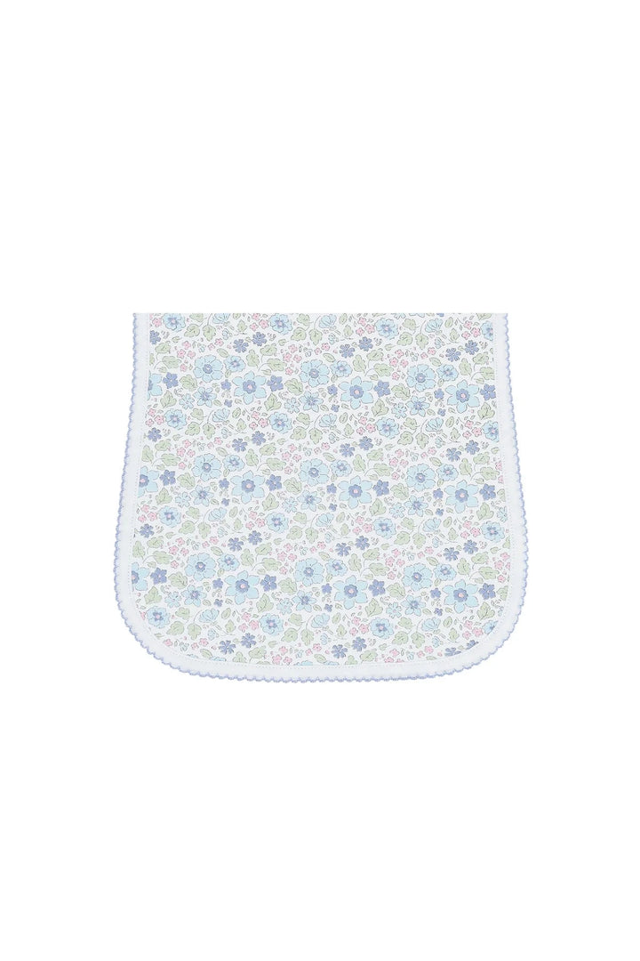 Blue Meadow Burp Cloth Burp Cloths Nella Pima 