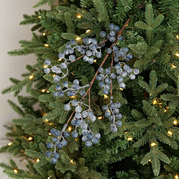 Blue Mountain Berry Pick - 24" Faux Florals Impressive Enterprises 