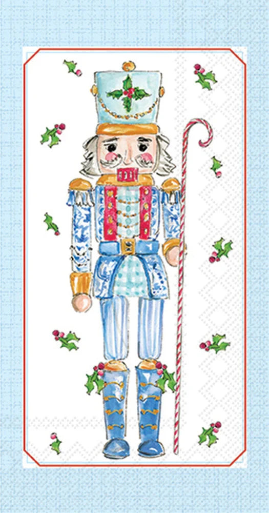 Blue Nutcrackers Guest Towel Guest Towels Boston International 