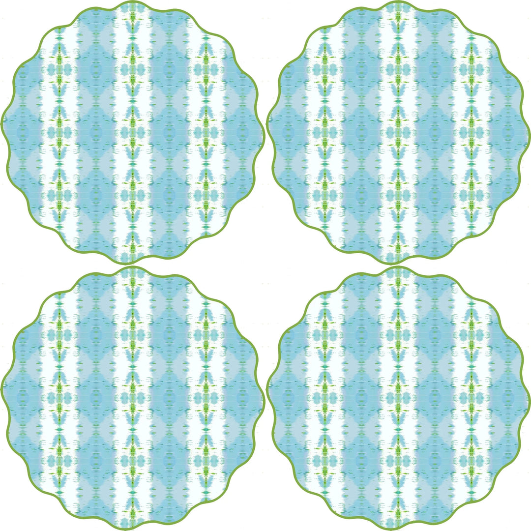 Blue Passion Laura Park Coaster Set Coasters Holly Stuart 