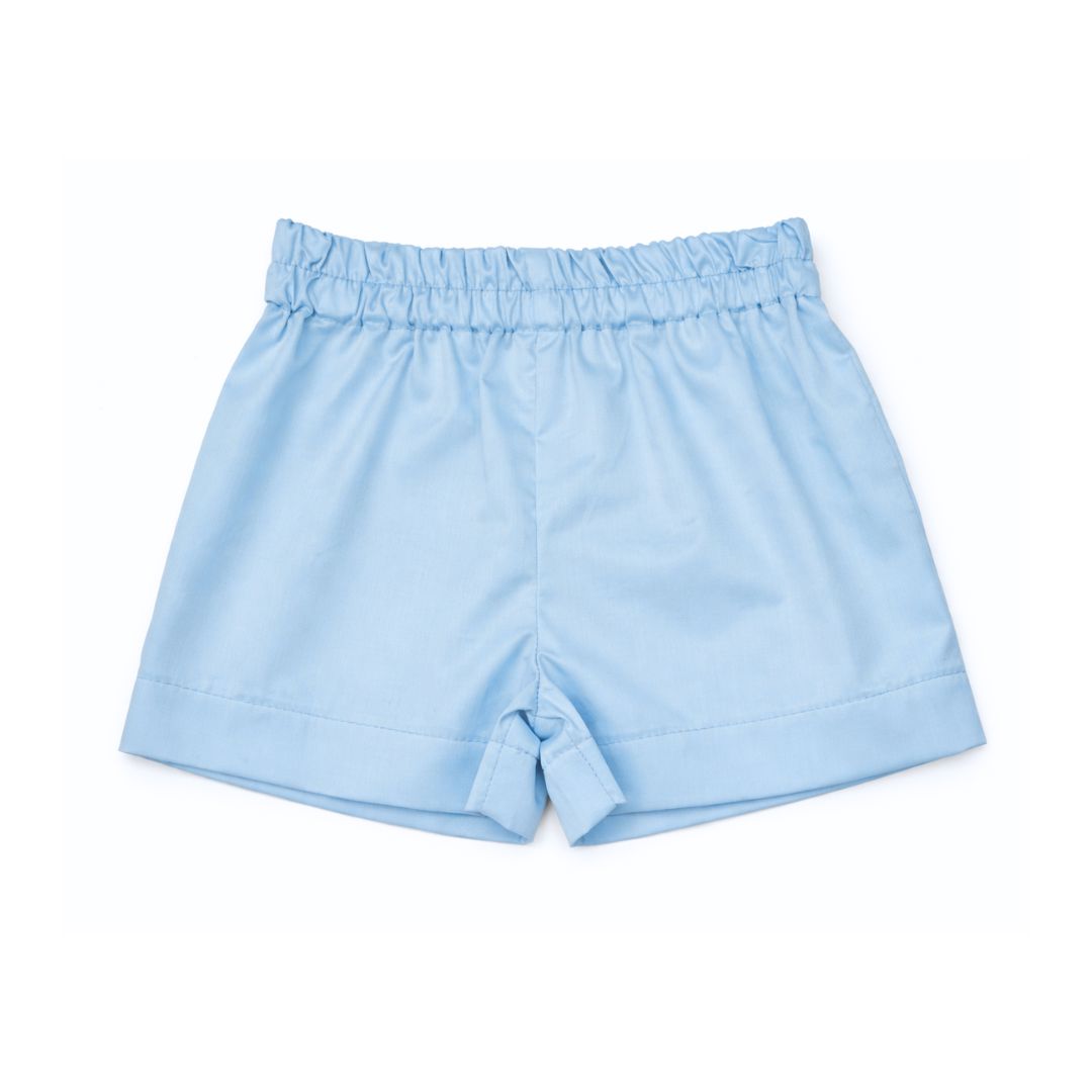 Blue Pull On Shorts Boy Shorts Funtasia Too 