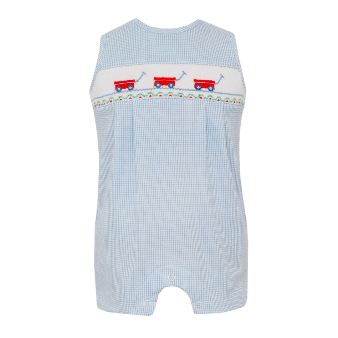 Blue Stripe Wagon Jon Jon Boy Jon Jon Petit Bebe 