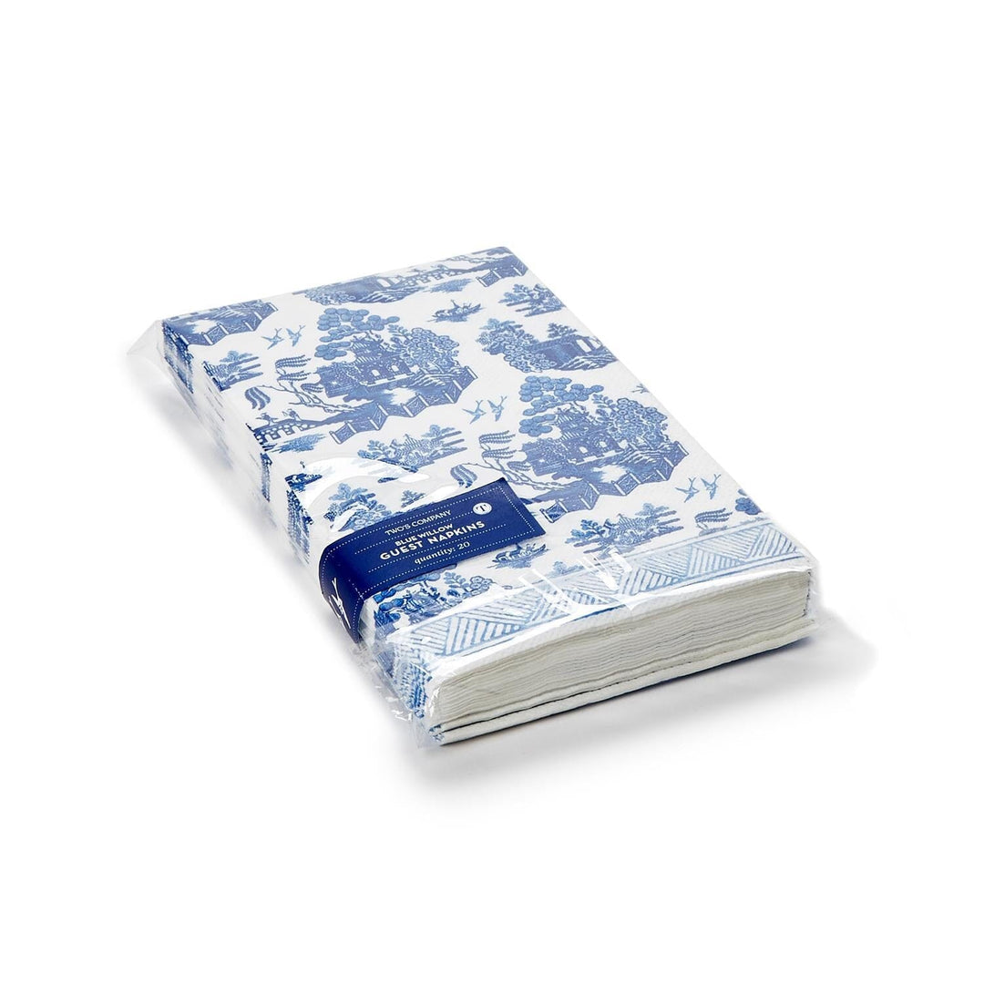 Blue Willow Paper Guest Towels Guest Towels Two's Company 