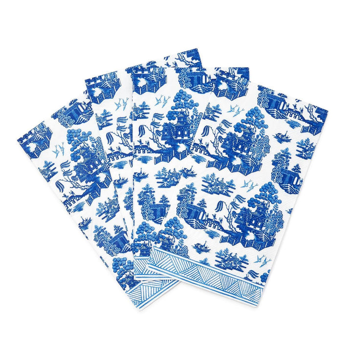 Blue Willow Paper Guest Towels Guest Towels Two's Company 