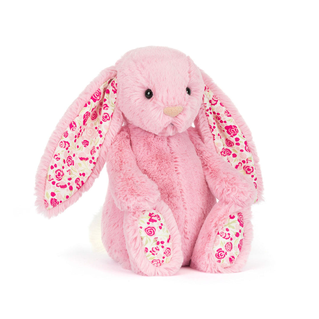 Blushkin Blossom Luxe Bunny Stuffed Animal JellyCat 