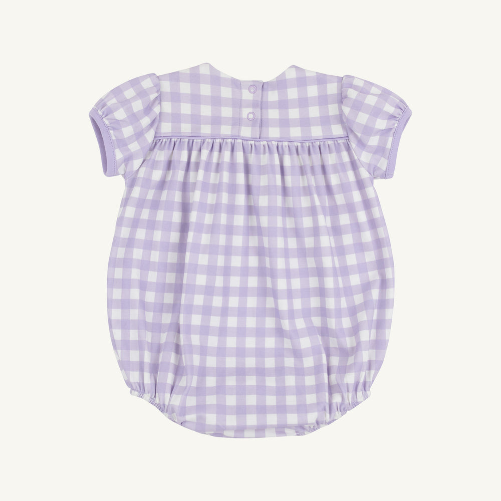 Blythe Bubble - Lauderdale Lavender Gingham Girl Bubble Beaufort Bonnet 