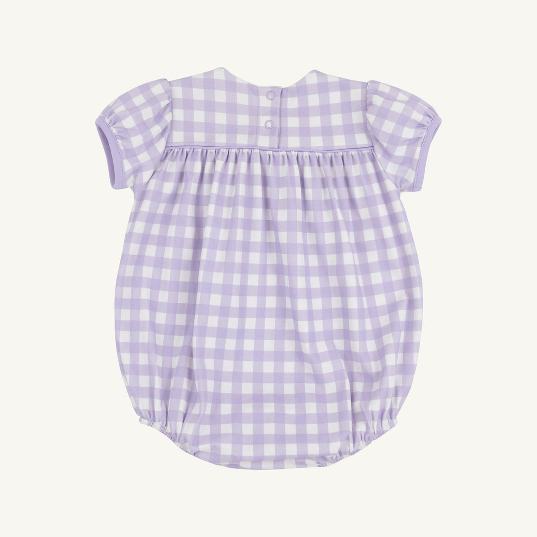 Blythe Bubble - Lauderdale Lavender Gingham Girl Bubble Beaufort Bonnet 