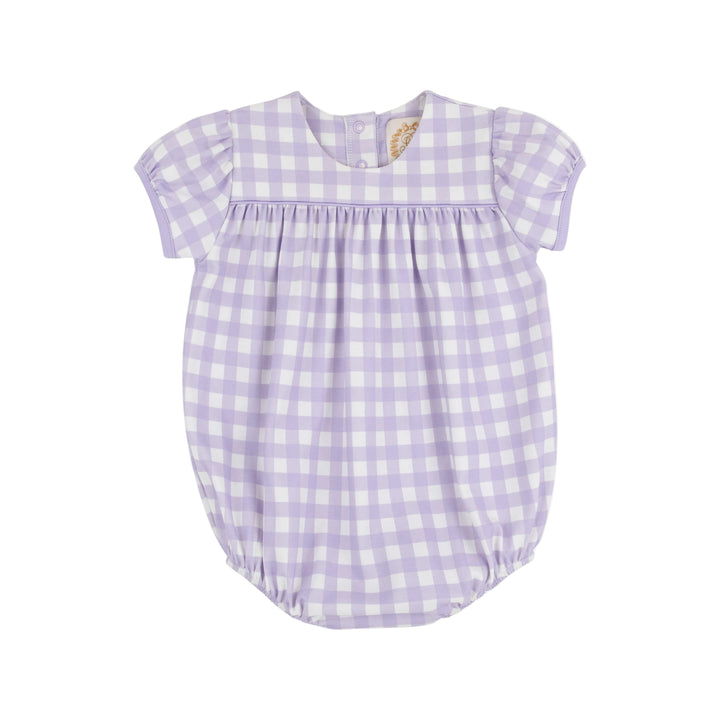 Blythe Bubble - Lauderdale Lavender Gingham Girl Bubble Beaufort Bonnet 