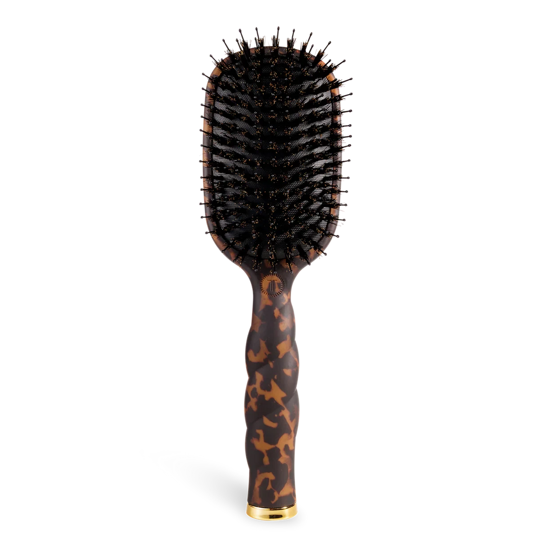 Boar Bristle Hair Brush Hair Brush Teleties Tortoise 