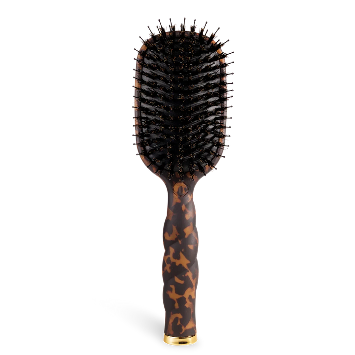 Boar Bristle Hair Brush Hair Brush Teleties Tortoise 