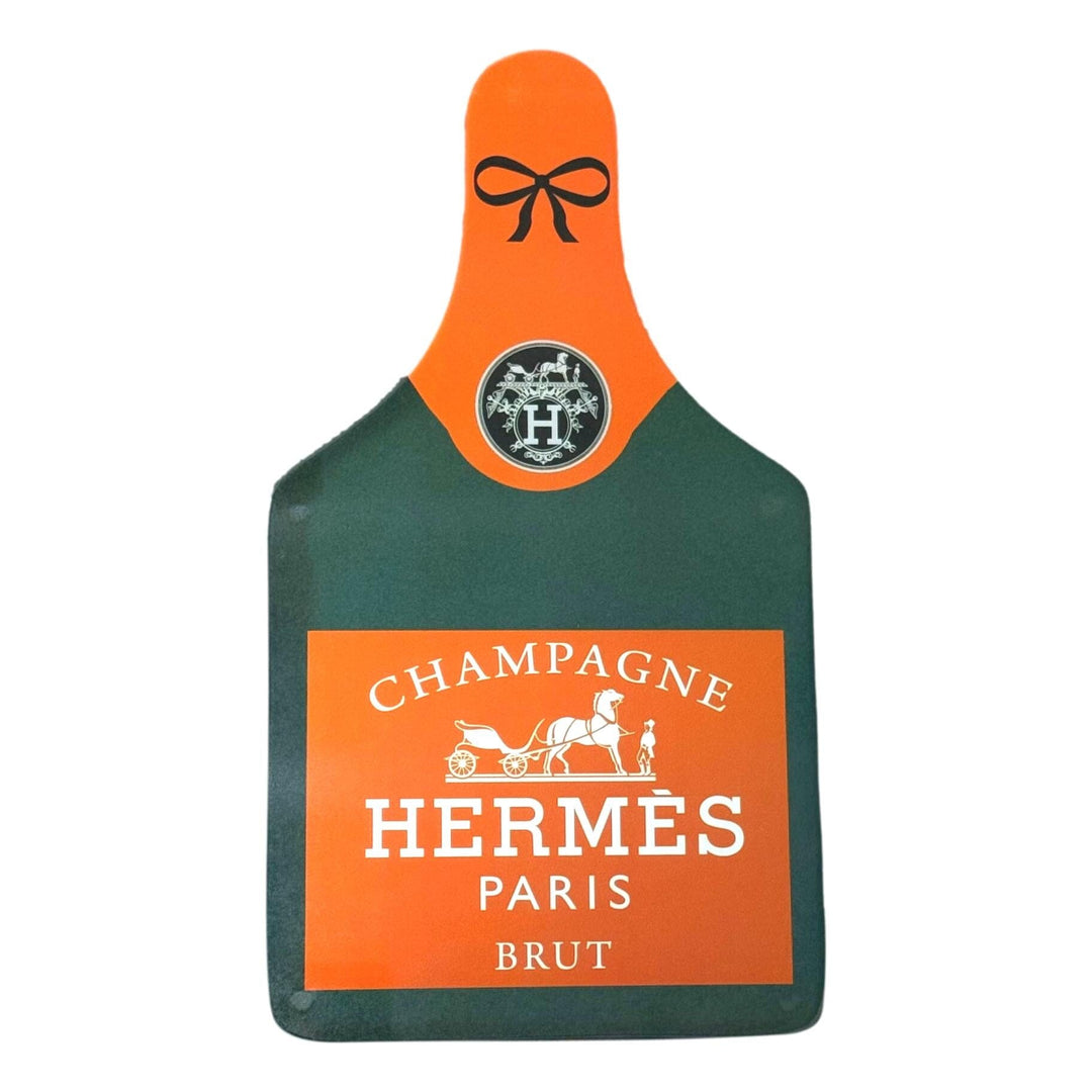 Bottle Shaped Cutting Board Cheese Board Toss Design 