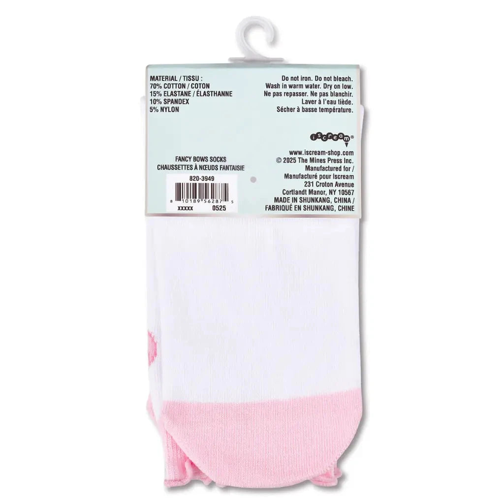 Bow Socks Socks Iscream 