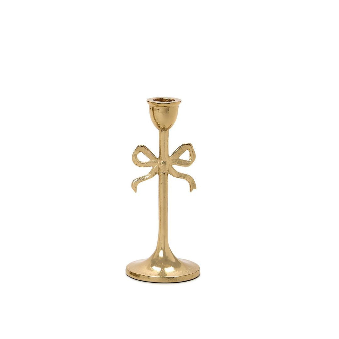 Bow Taper Candleholders Candle Holders Two's Company Small 