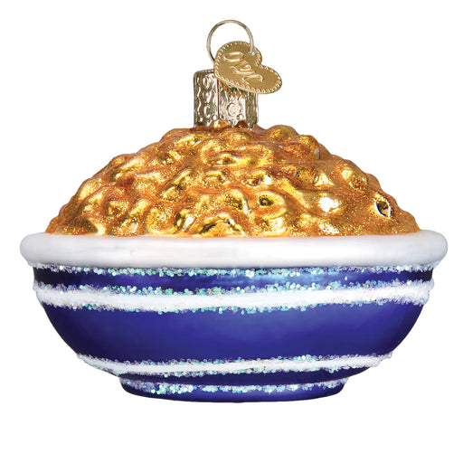 Bowl of Mac and Cheese Ornament Ornament Old World Christmas 