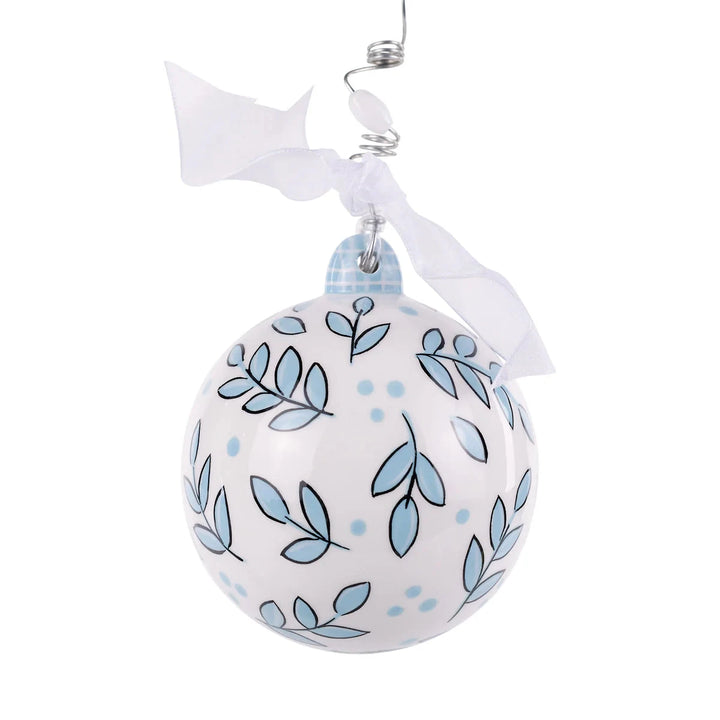 Bowtie 1st Christmas Ornament - Blue Ornament Glory Haus 