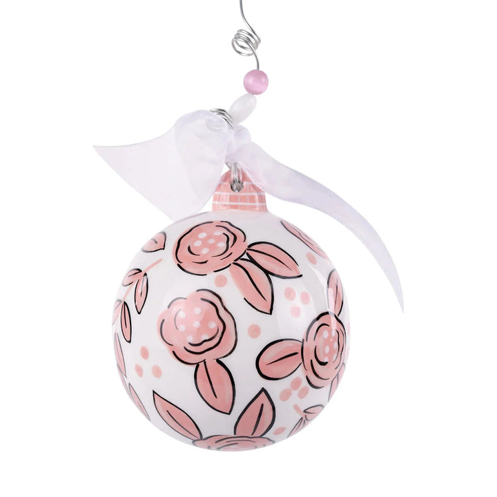 Bowtie 1st Christmas Ornament - Pink Ornament Glory Haus 