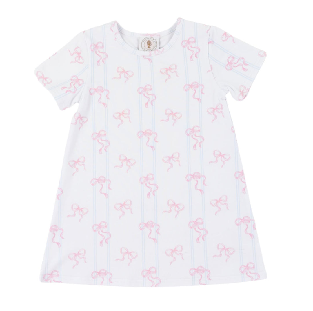 Bowtiful Susie Swing Dress Girl Dress Cypress Row 