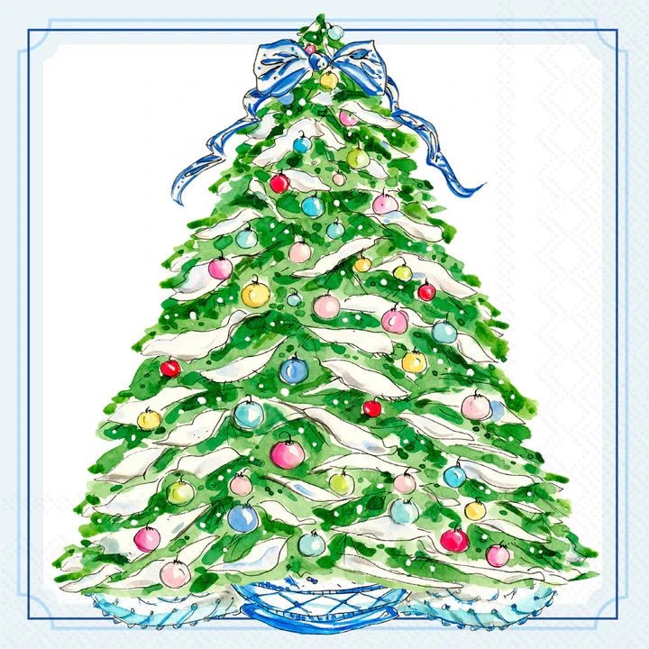 Boxwood Ornaments Cocktail Napkins Cocktail Napkins Boston International 