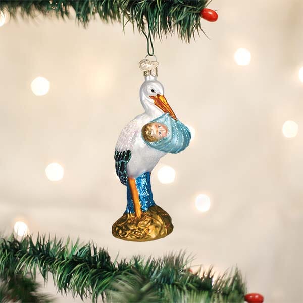 Boy Bundle Of Joy Ornament Christmas Ornament Old World Christmas 