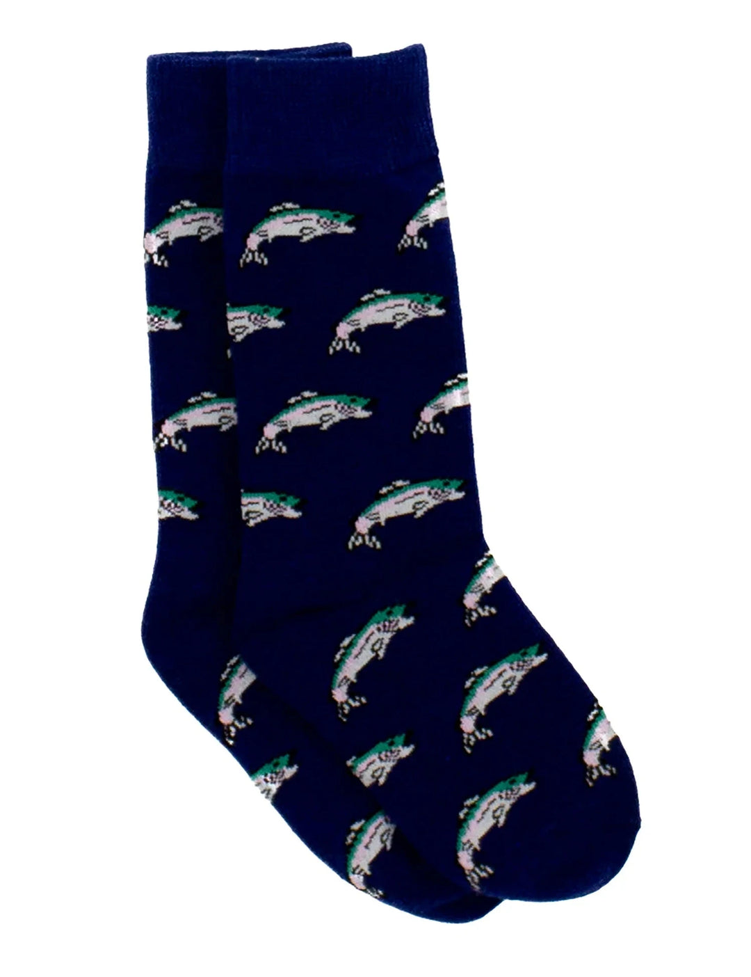 Boys Lucky Duck Socks - Trout Boy Socks Properly Tied 