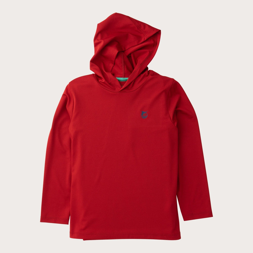 Boys' Pro Performance Hoodie T-shirt - Savvy Red Boy Shirt Prodoh 