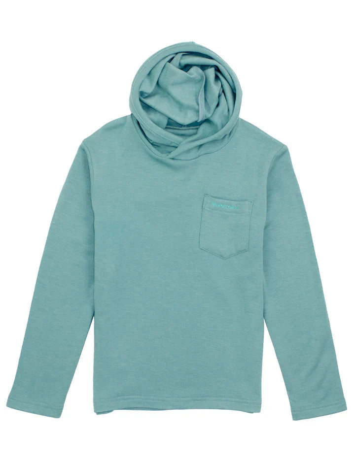 Boys Shoreline Hoodie - Emerald Boy Shirt Properly Tied 