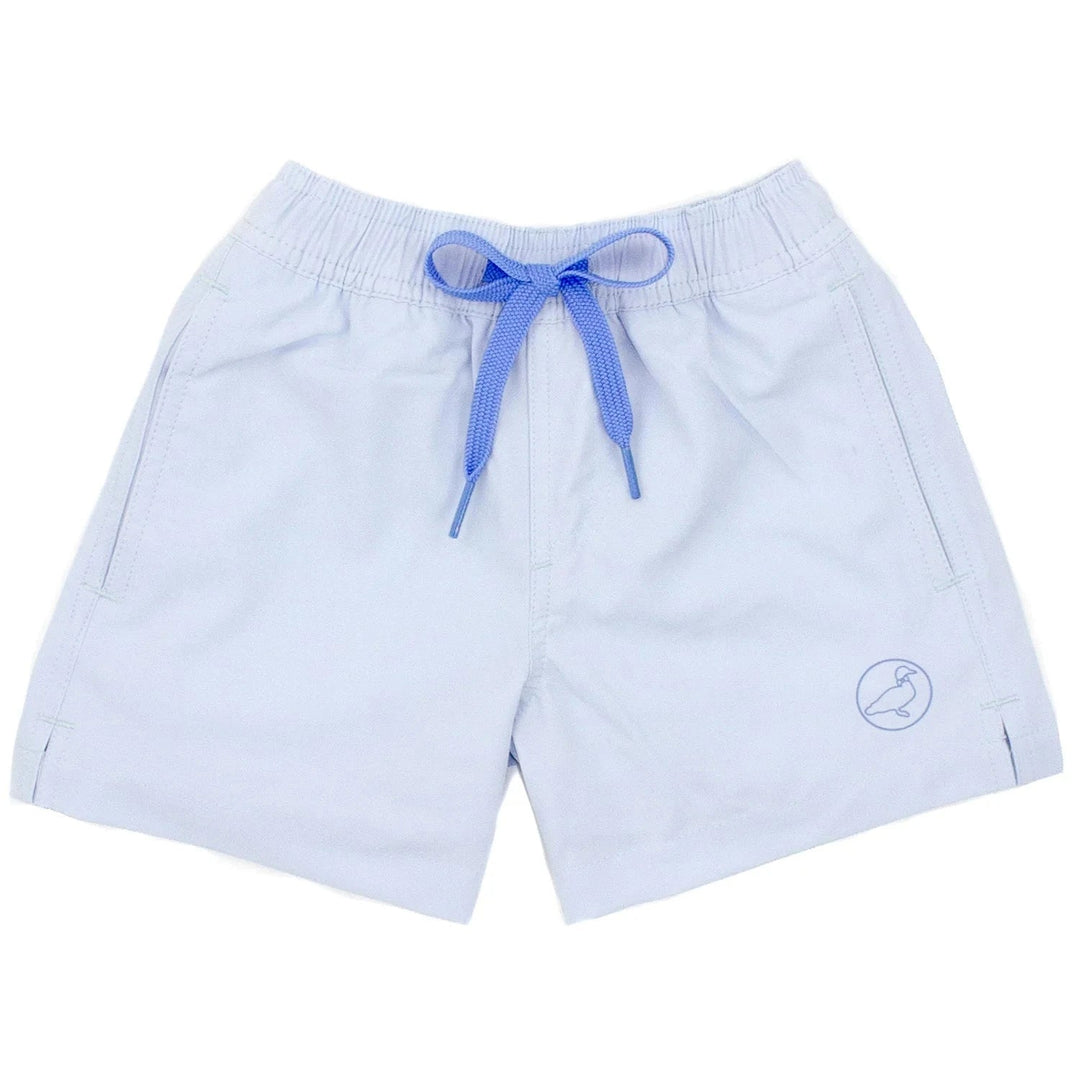 Boys Splash Swim Trunk - Shark Attack Boy Bathing Suit Properly Tied 
