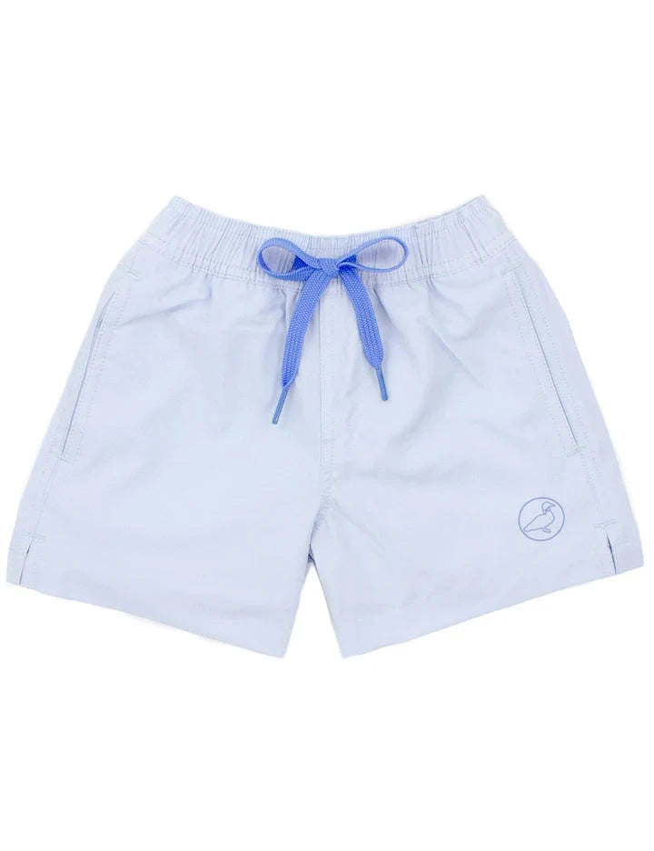 Boys Splash Swim Trunk Shark Attack - Water Reactive Pattern Boy Bathing Suit Properly Tied 