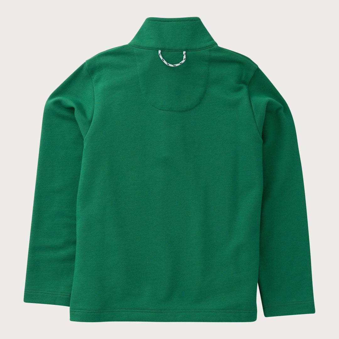 Boys' Sporty Snap Pullover - Abundant Green Boy Jacket Prodoh 