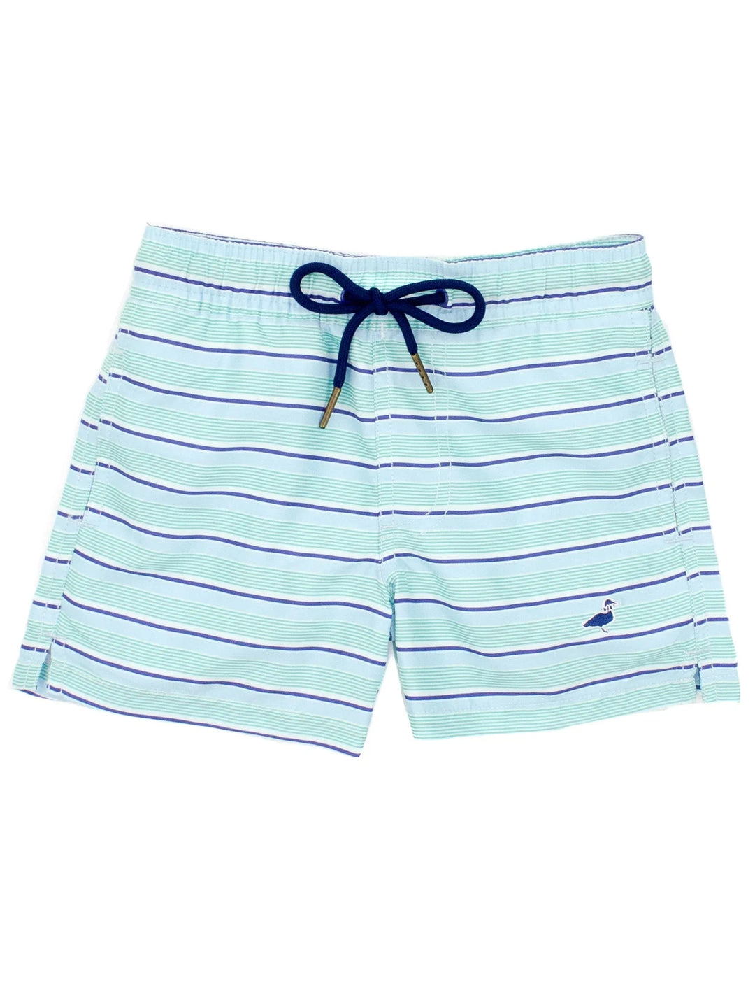 Boys Swim Trunks - Crystal Cove Boy Bathing Suit Properly Tied 