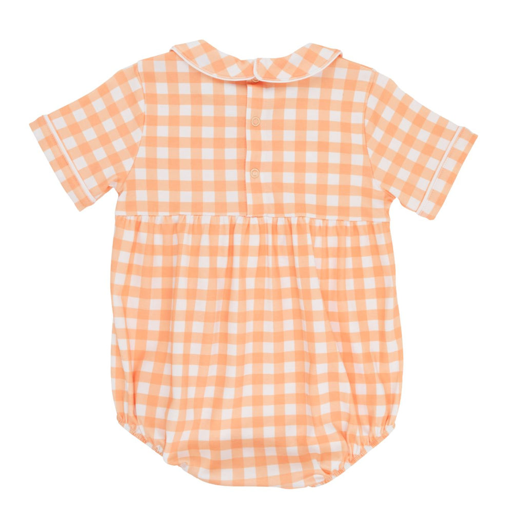 Bradford Bubble - Seashore Sherbet Gingham Boy Bubble Beaufort Bonnet 