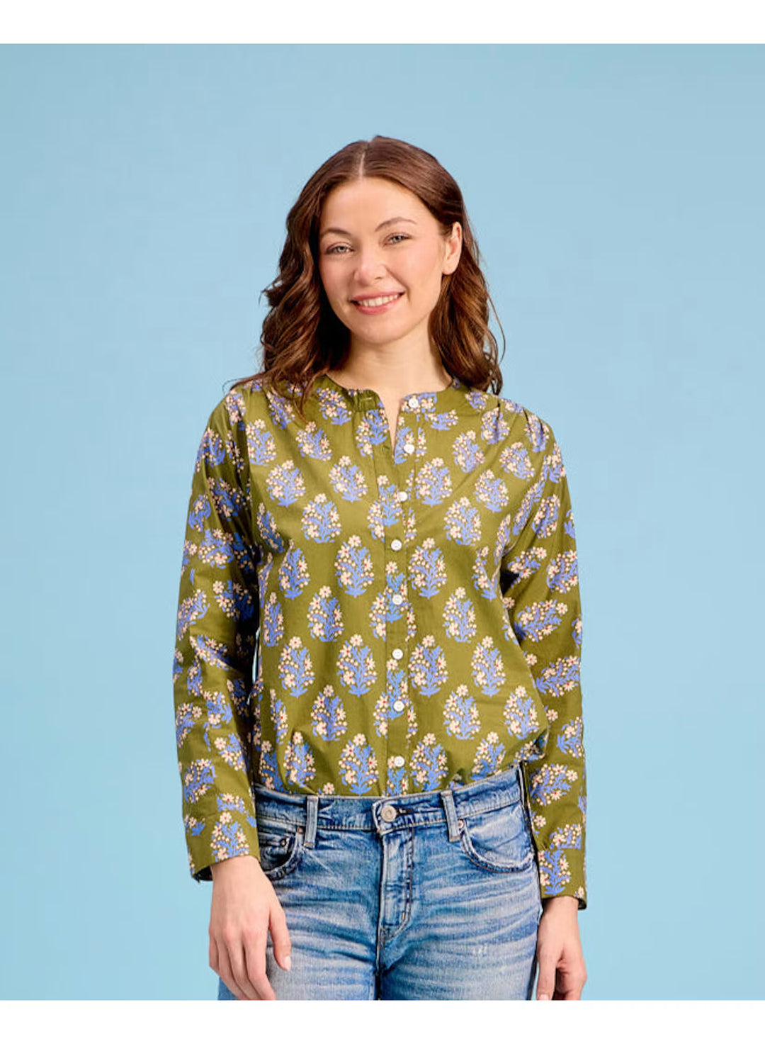 Bradley Shirt - Verdant Womens Shirt Livro 