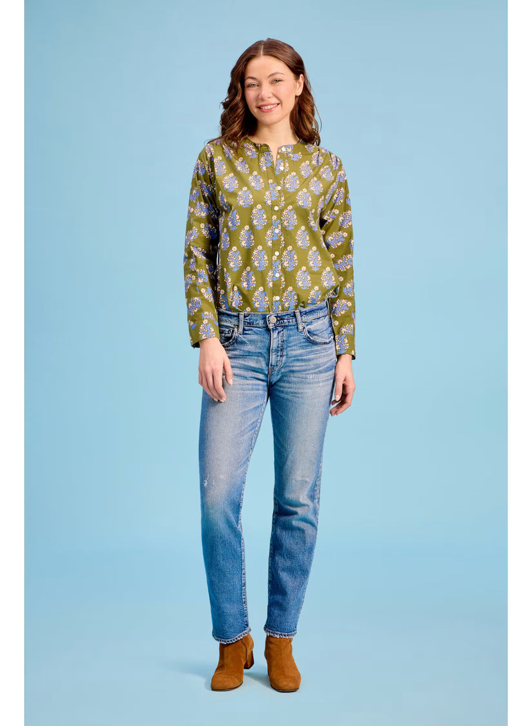Bradley Shirt - Verdant Womens Shirt Livro 