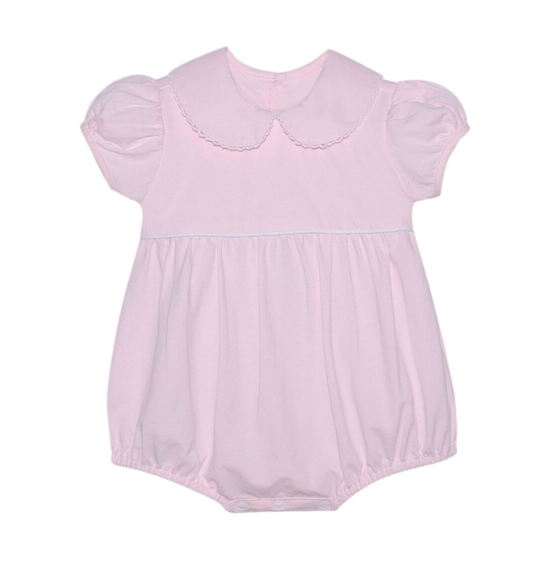 Brady Bubble - Pink with White Picot Girl Bubble Remember Nguyen - Baby Sen 