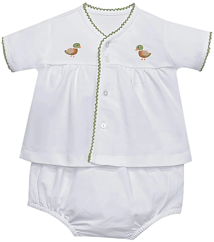 Brennen Knit Diaper Set - Ducks Boy Diaper Set Remember Nguyen - Baby Sen 