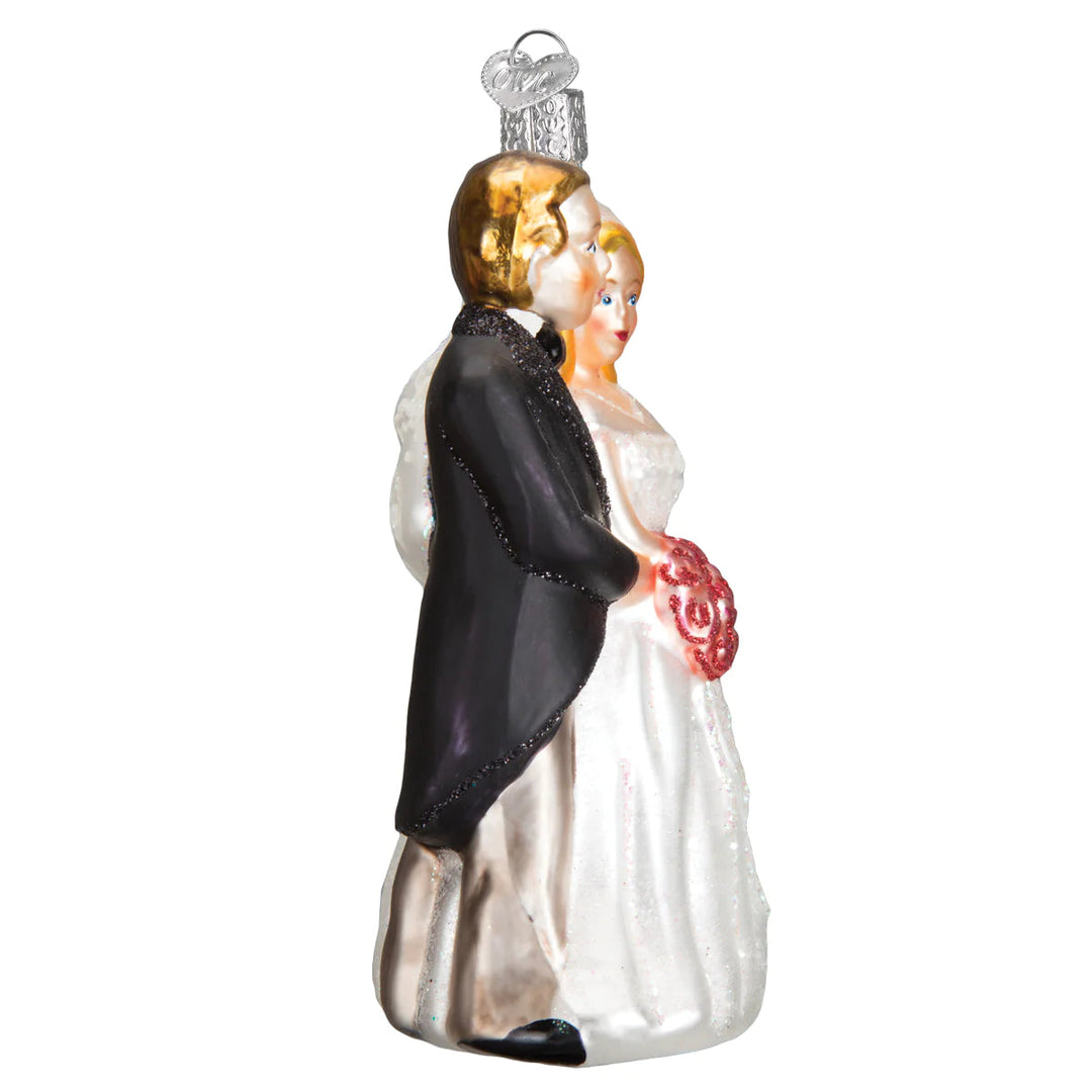 Bridal Couple Ornament Ornament Old World Christmas 