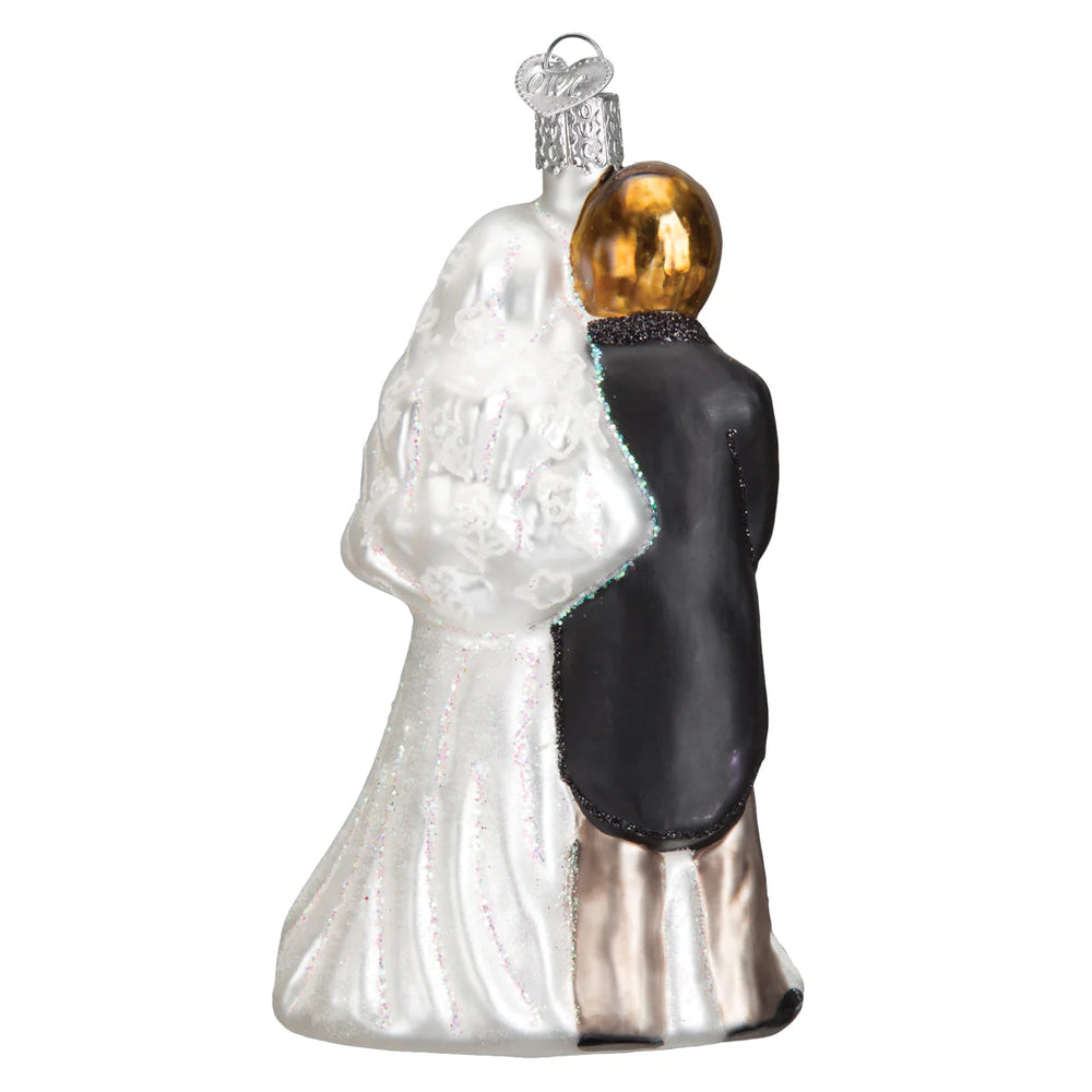 Bridal Couple Ornament Ornament Old World Christmas 