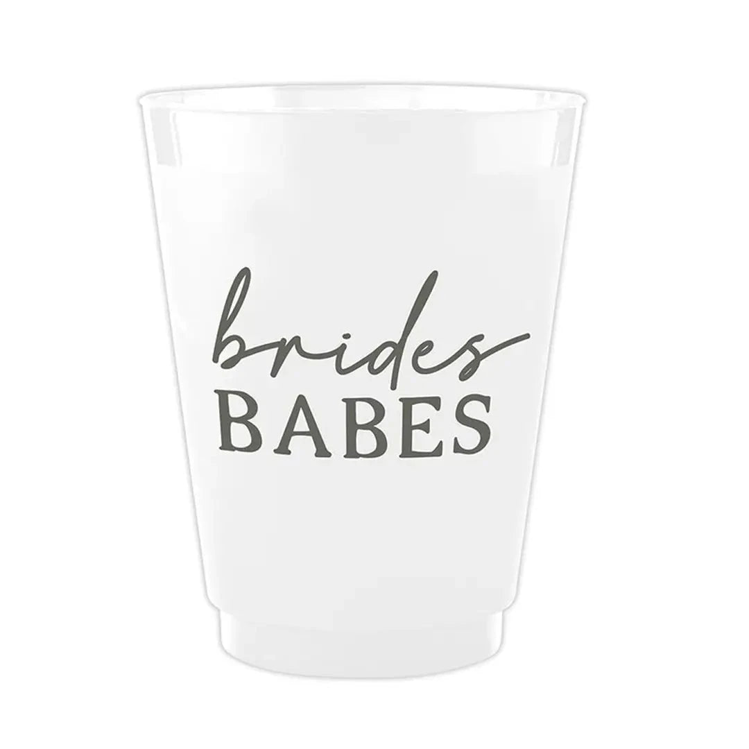 Brides Babes Shatterproof Cups - Set of 8 Shatterproof Cups Creative Brands - Slant 
