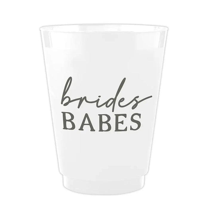 Brides Babes Shatterproof Cups - Set of 8 Shatterproof Cups Creative Brands - Slant 