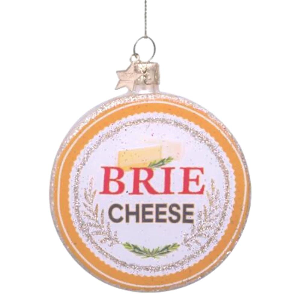 Brie Cheese Ornament Christmas Ornament Vondels 