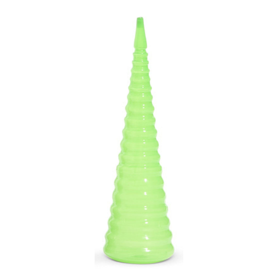 Bright Green Spiral Trees Christmas Decor RAZ Large 